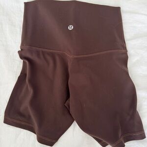 lululemon athletica align high rise biker short 6”